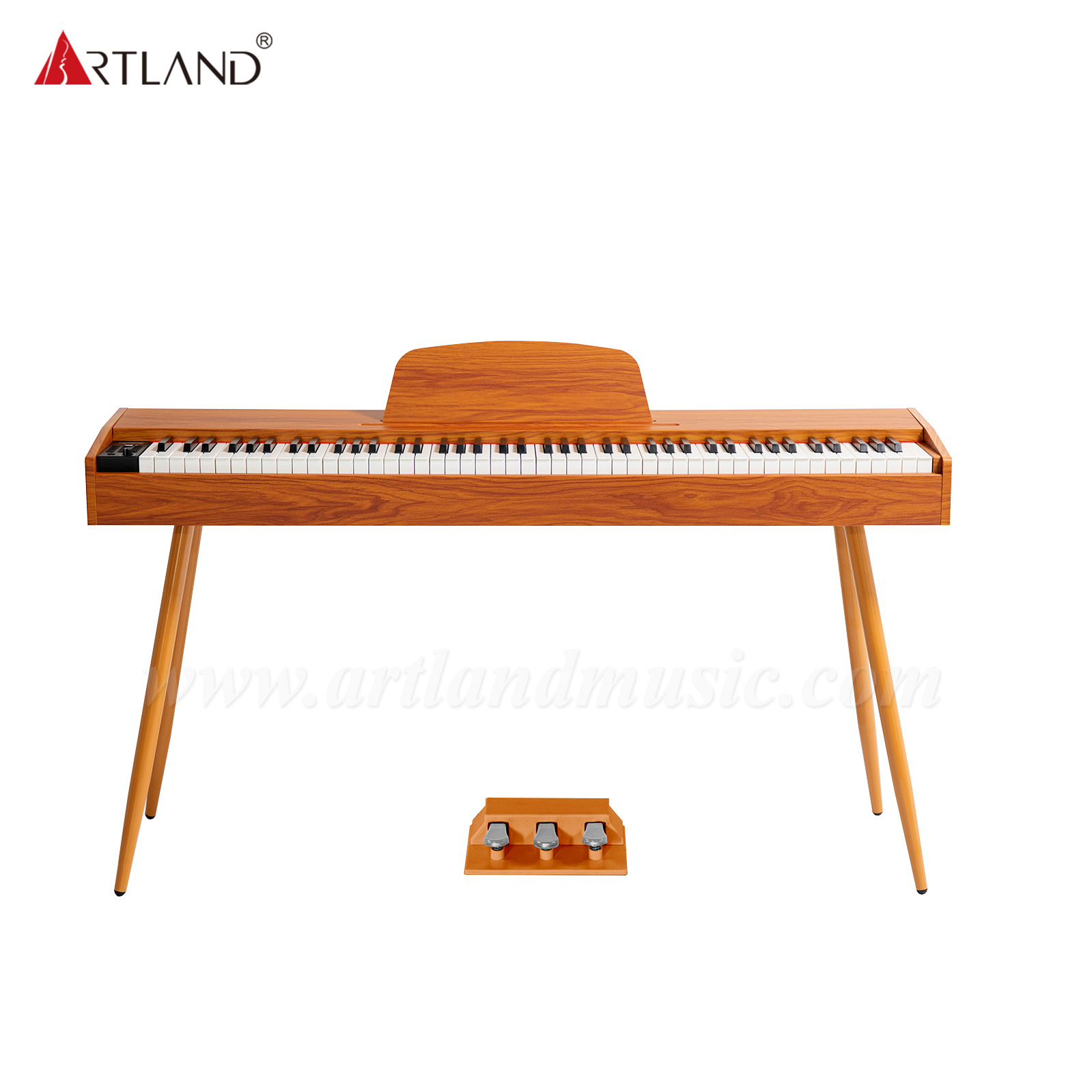 Digitalpiano mit 3 Pedalen und 88 Tasten und Hammermechanik (DGP132S)