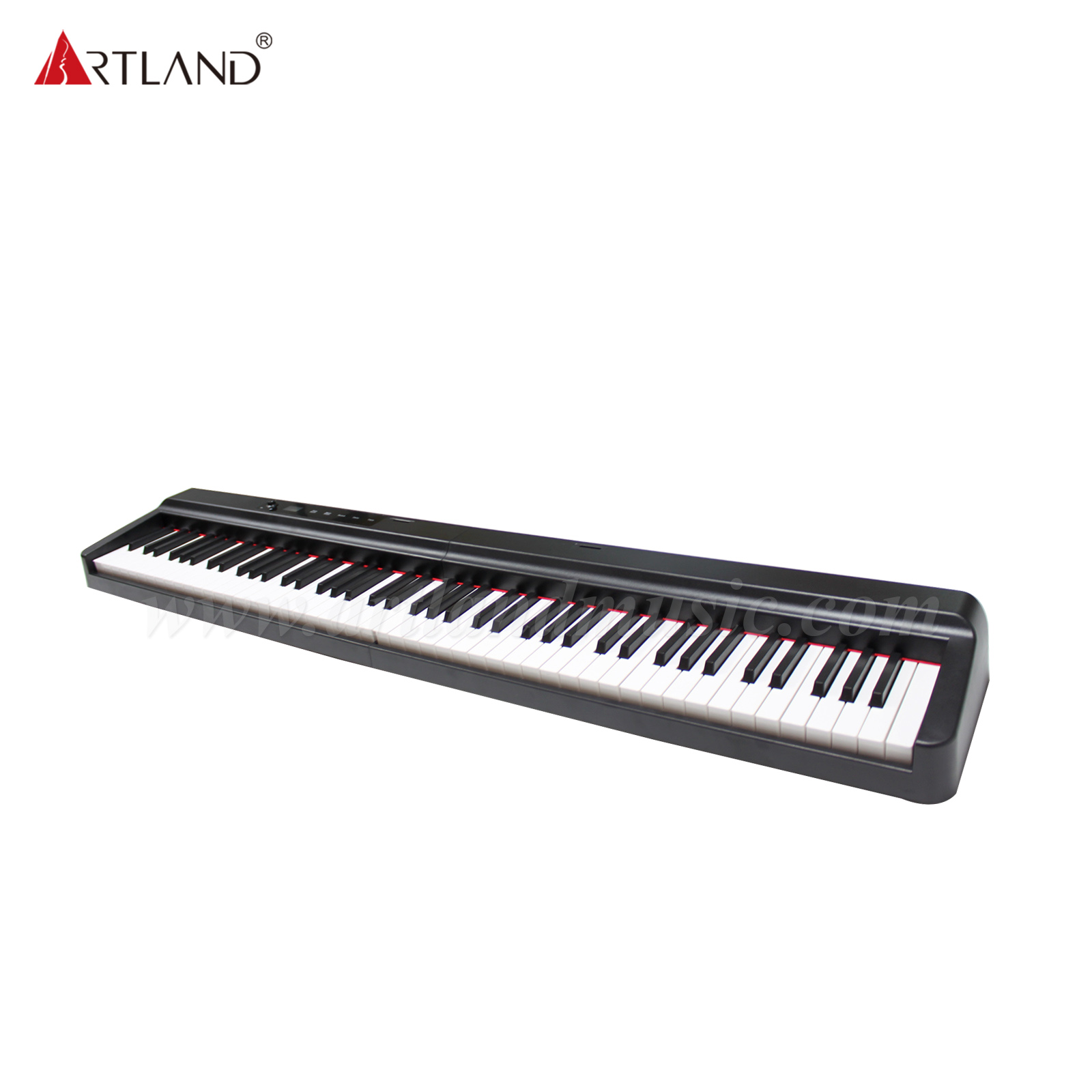 Faltbares Digitalpiano mit 88 Tasten, tragbares Bluetooth-E-Piano (ABX15S-88)