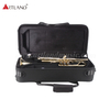Professionelles Blechblasinstrument, Trompete aus massivem Gelbmessing mit Koffer (ATR8800)