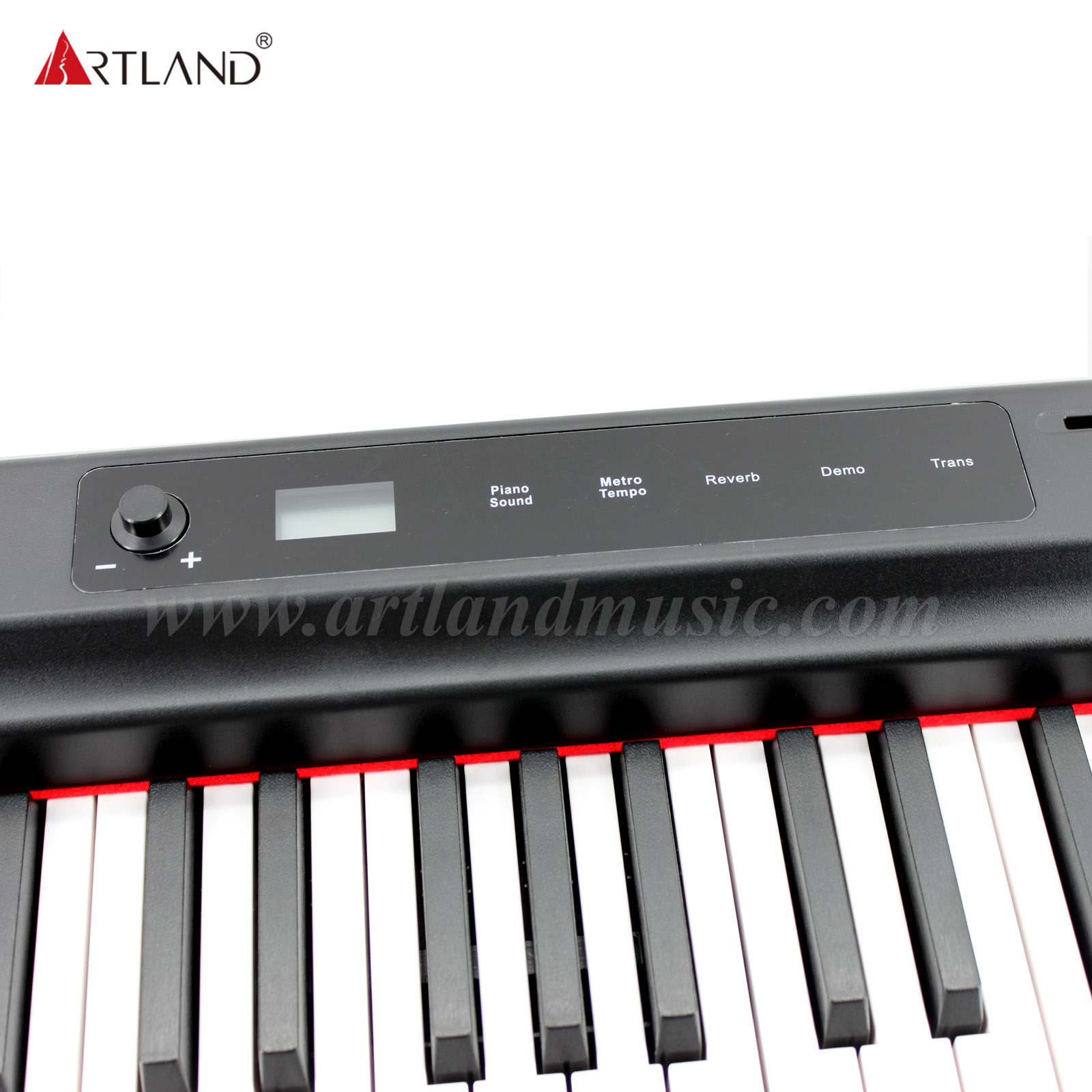 Faltbares Digitalpiano mit 88 Tasten, tragbares Bluetooth-E-Piano (ABX15S-88)
