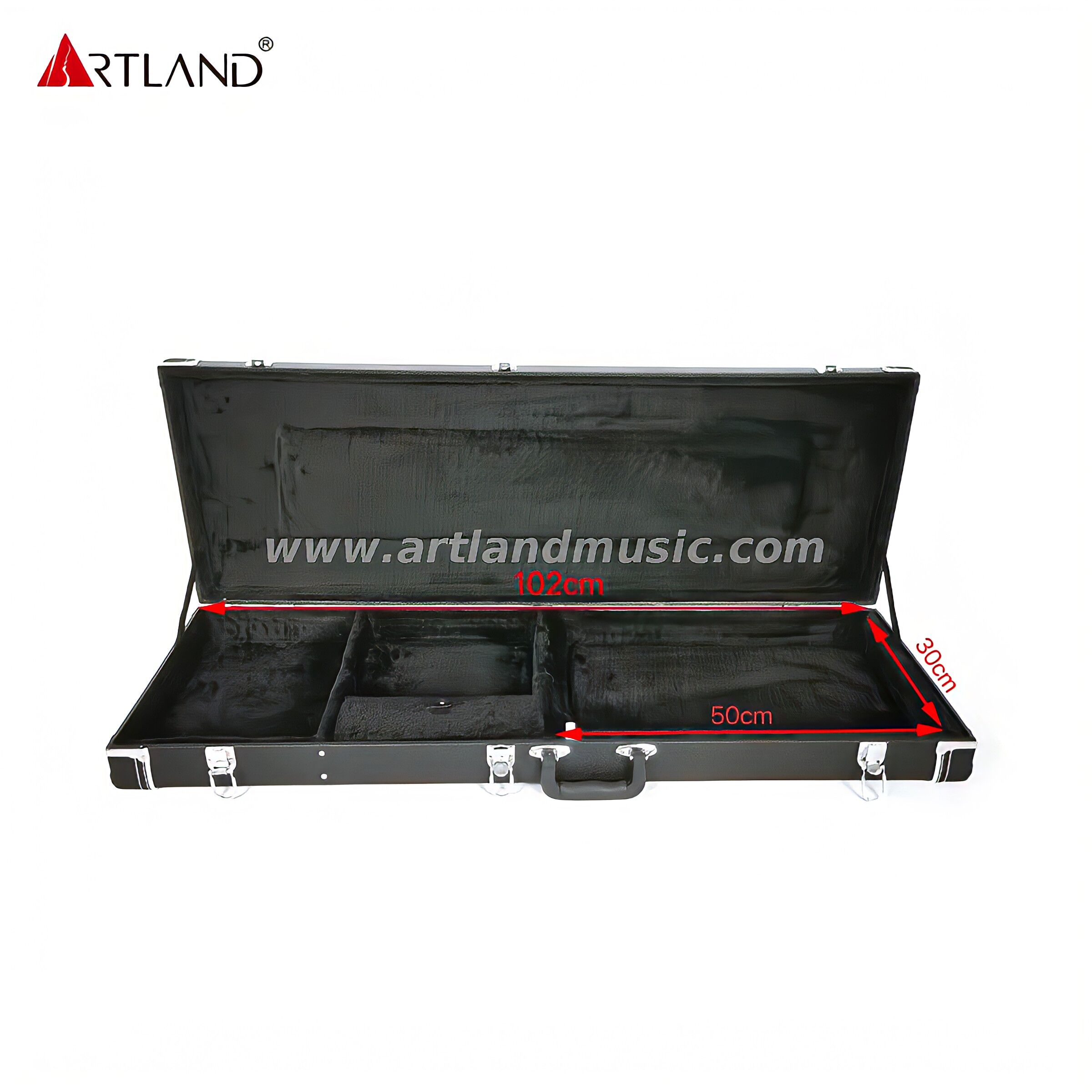 E-Gitarrenkoffer aus Holz für Standard-E-Gitarren (GEC188)