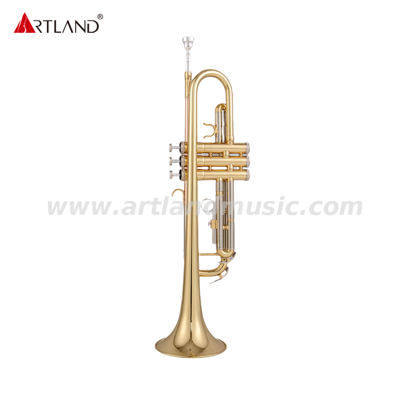 Studententrompete mit Bleirohr aus Rosenmessing (ATR3506D)