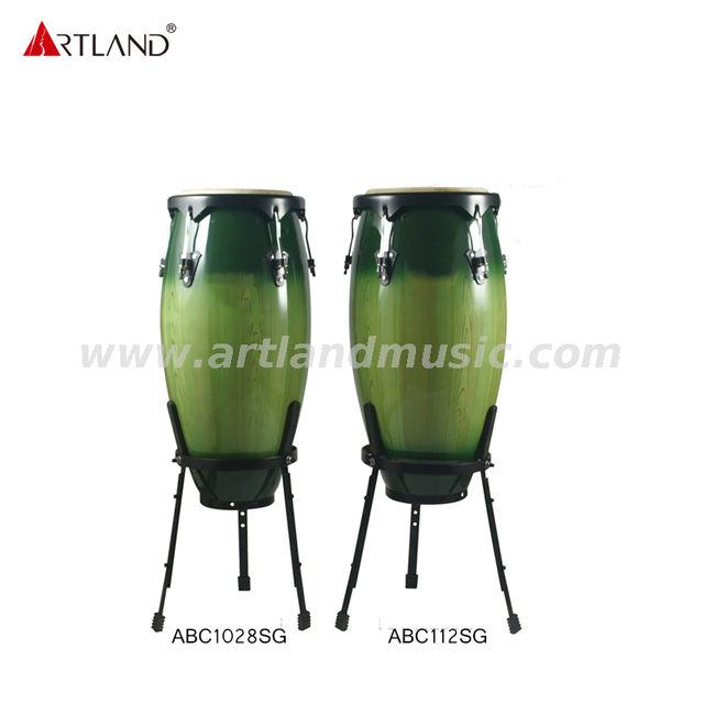 Grüne Fiberglas-Conga ABC1028SG