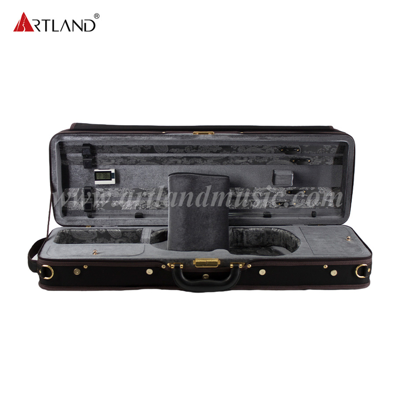 Artland Oblong Violinkoffer (SVC110) Hochwertige Stickerei