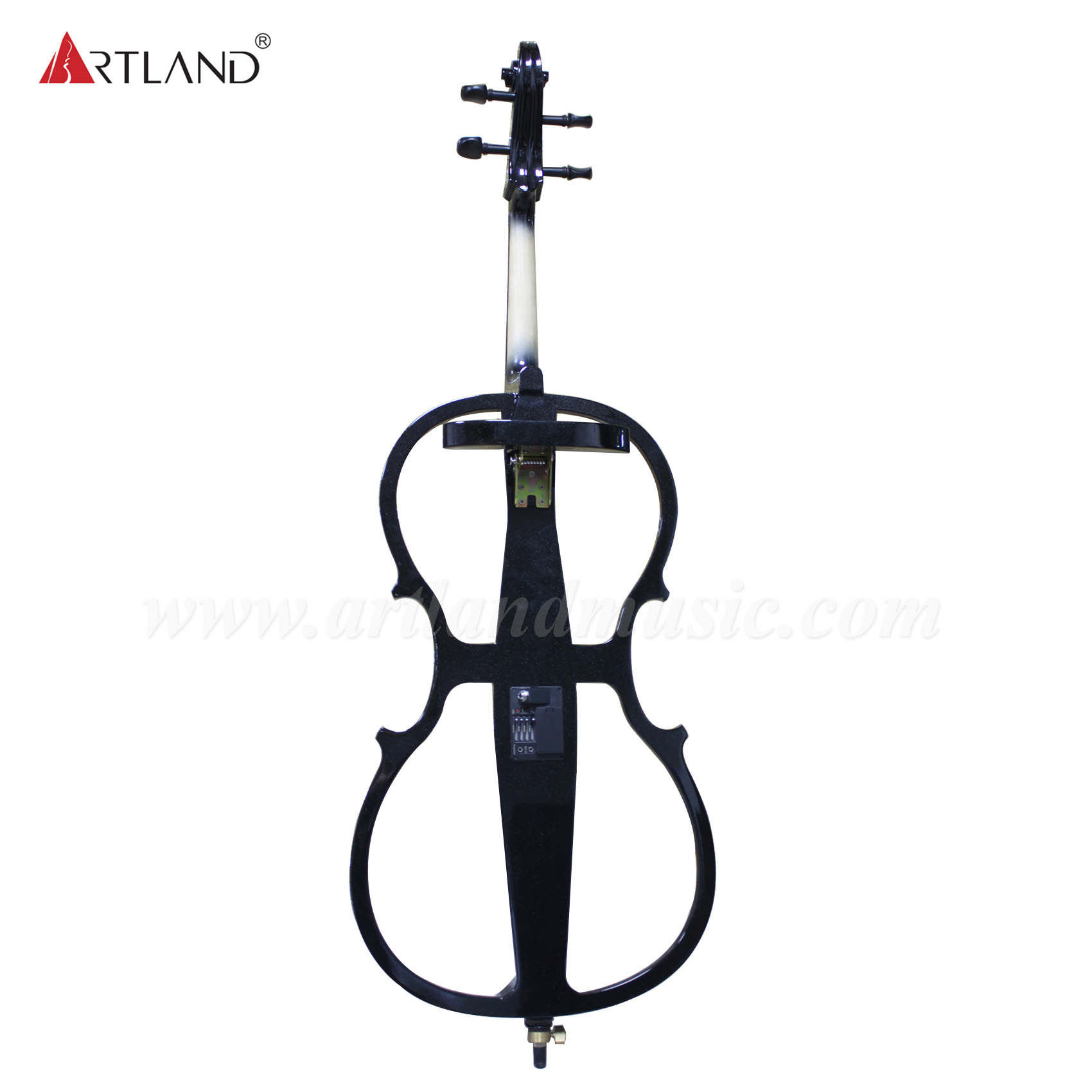 Hohles schwarzes elektronisches Cello (EC002)