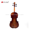 Handgefertigte Violinen mit antikem Spirituslack und schöner Flamme (AV55S)