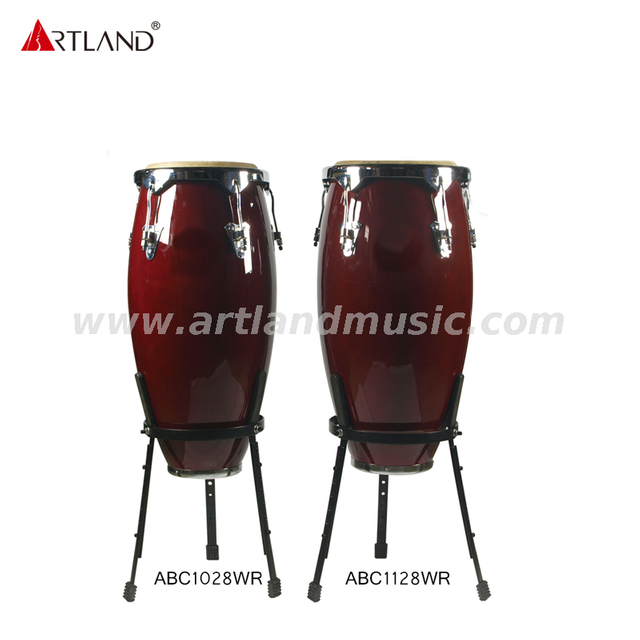 Latin Percussion Fiberglas-Conga-Set mit Ständer ABC1028WR