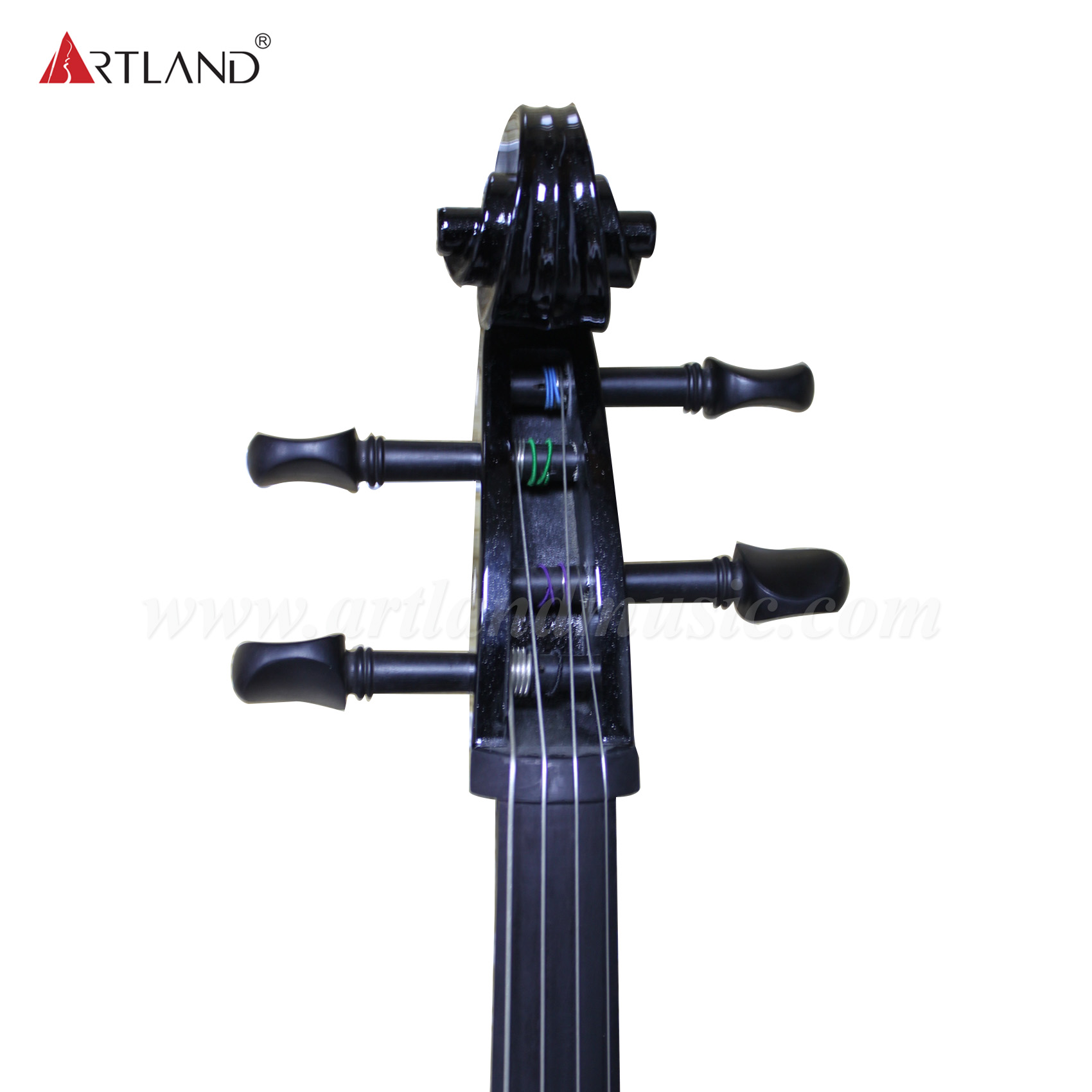 Hohles schwarzes elektronisches Cello (EC002)