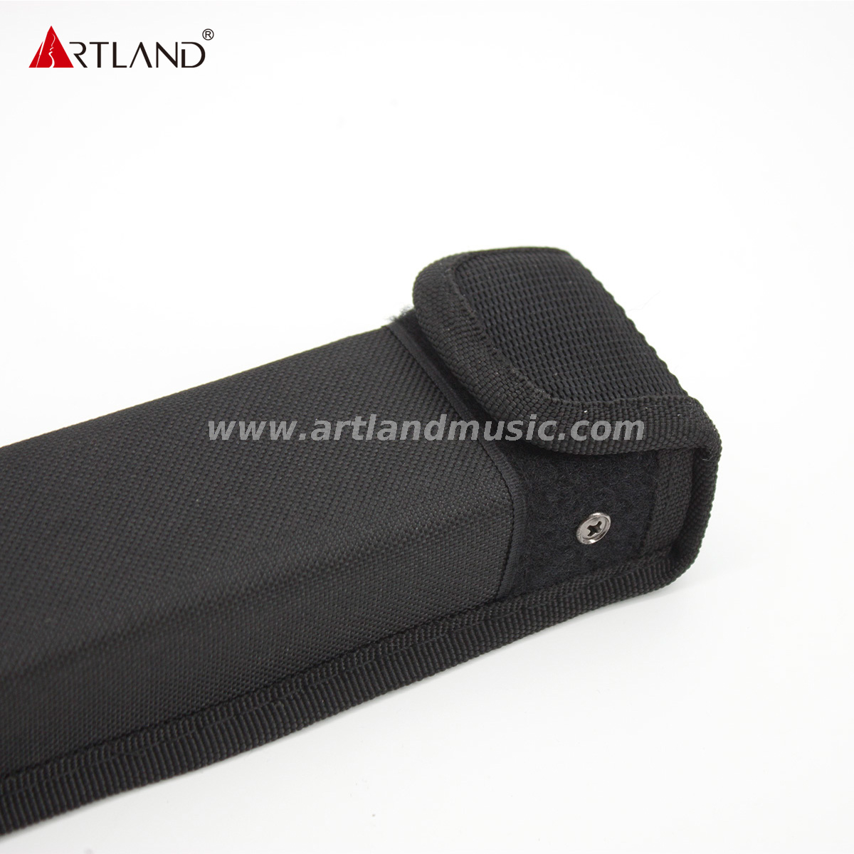 Schwarzer Violinbogen-Einzelkoffer aus Holz mit Oxford-Abdeckung (BCW603)