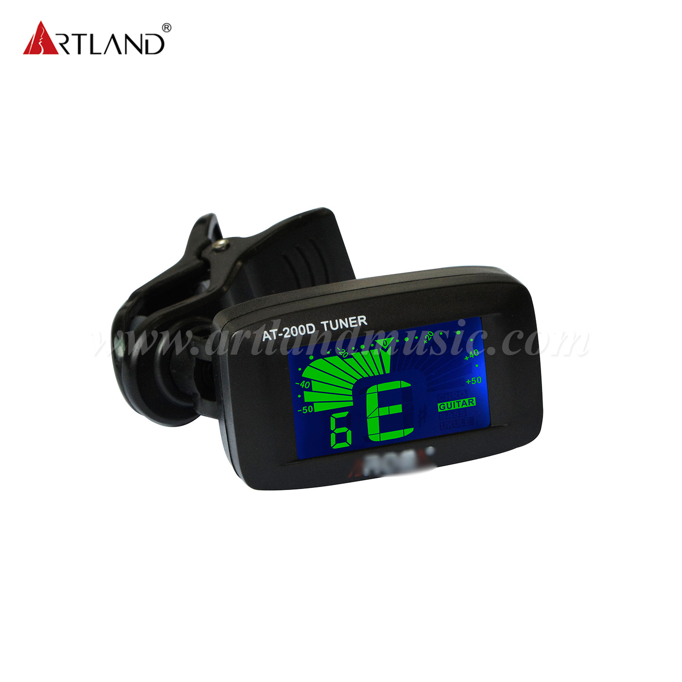 3Cloor Screen Light chromatisch,Gitarre,Violine,Ukulele,Bass,Clip-on-Tuner (AT-200D)