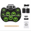Percussion Hand Roll-up Mini Silikon faltbares elektronisches Digital-Drum-Kit (ADD-609)