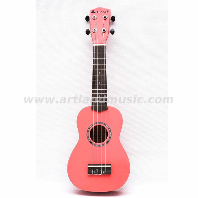 4 Saiten Bunte Ukulele (UKS200)-Rosa