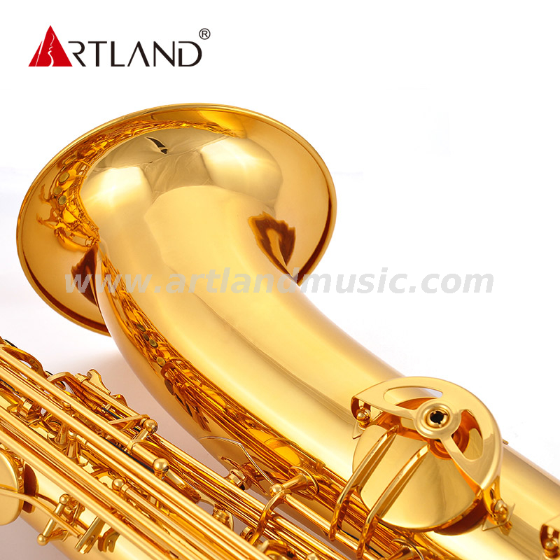 Professionelles Baritonsaxophon in Es-Tonart mit goldenem Lackfinish (ABS5506)