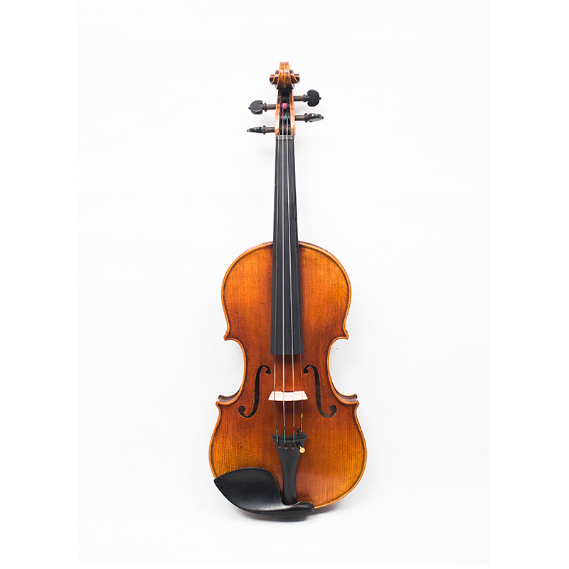 Einteiliger Boden, handgefertigte Violine mit schöner Flamme (AVA300S)
