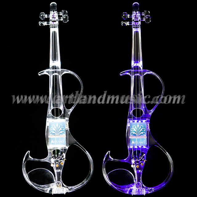 Kristalltransparent kann elektrische Violine beleuchten (EV001)