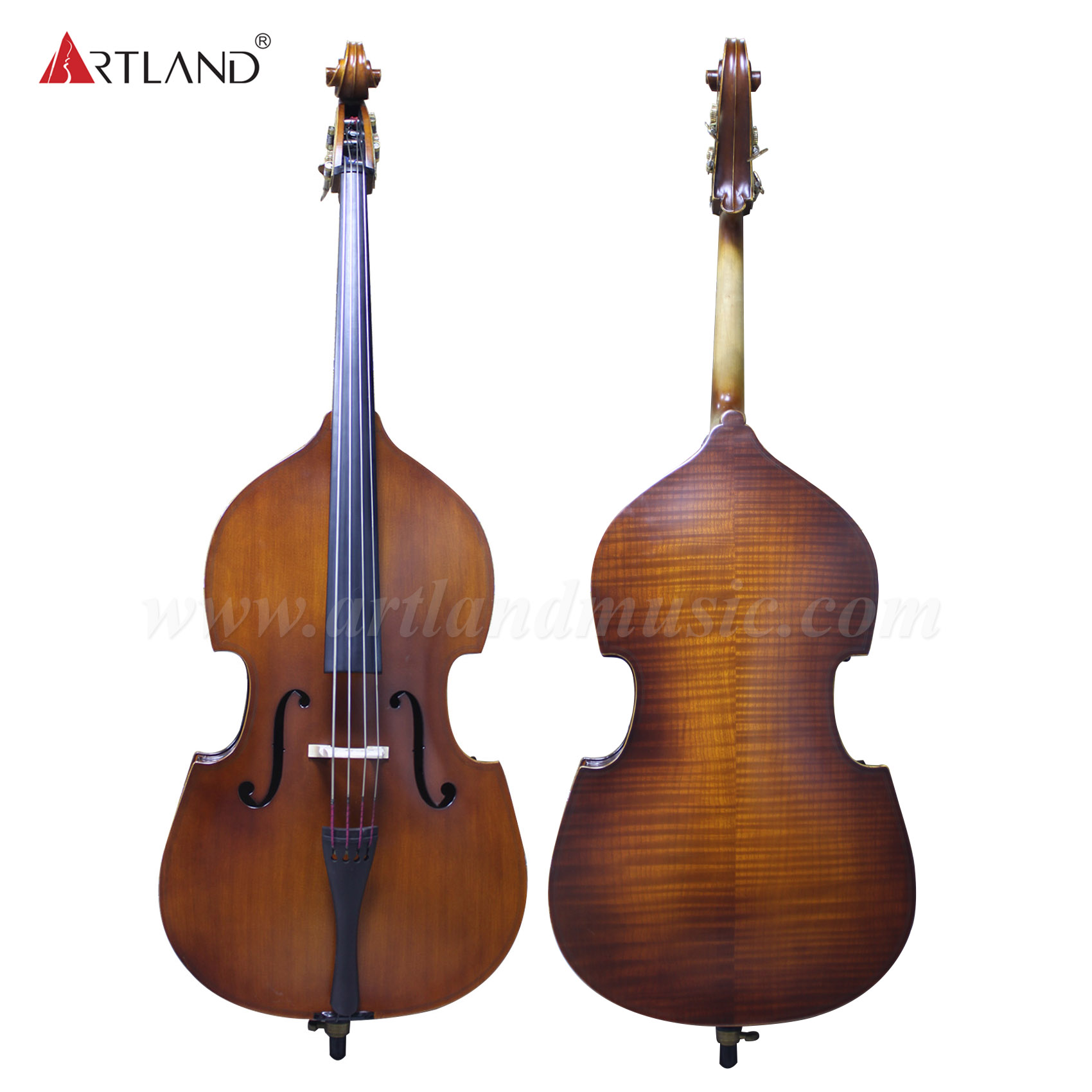 Kontrabass aus Sperrholz (GB001F)