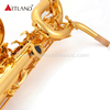 Professionelles Baritonsaxophon in Es-Tonart mit goldenem Lackfinish (ABS5506)