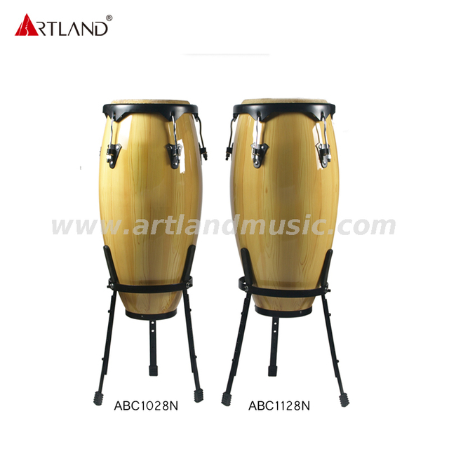 Naturfarbene Fiberglas-Conga ABC1028N