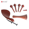  Violinbeschlagset aus rotem Sandelholz (A-16)
