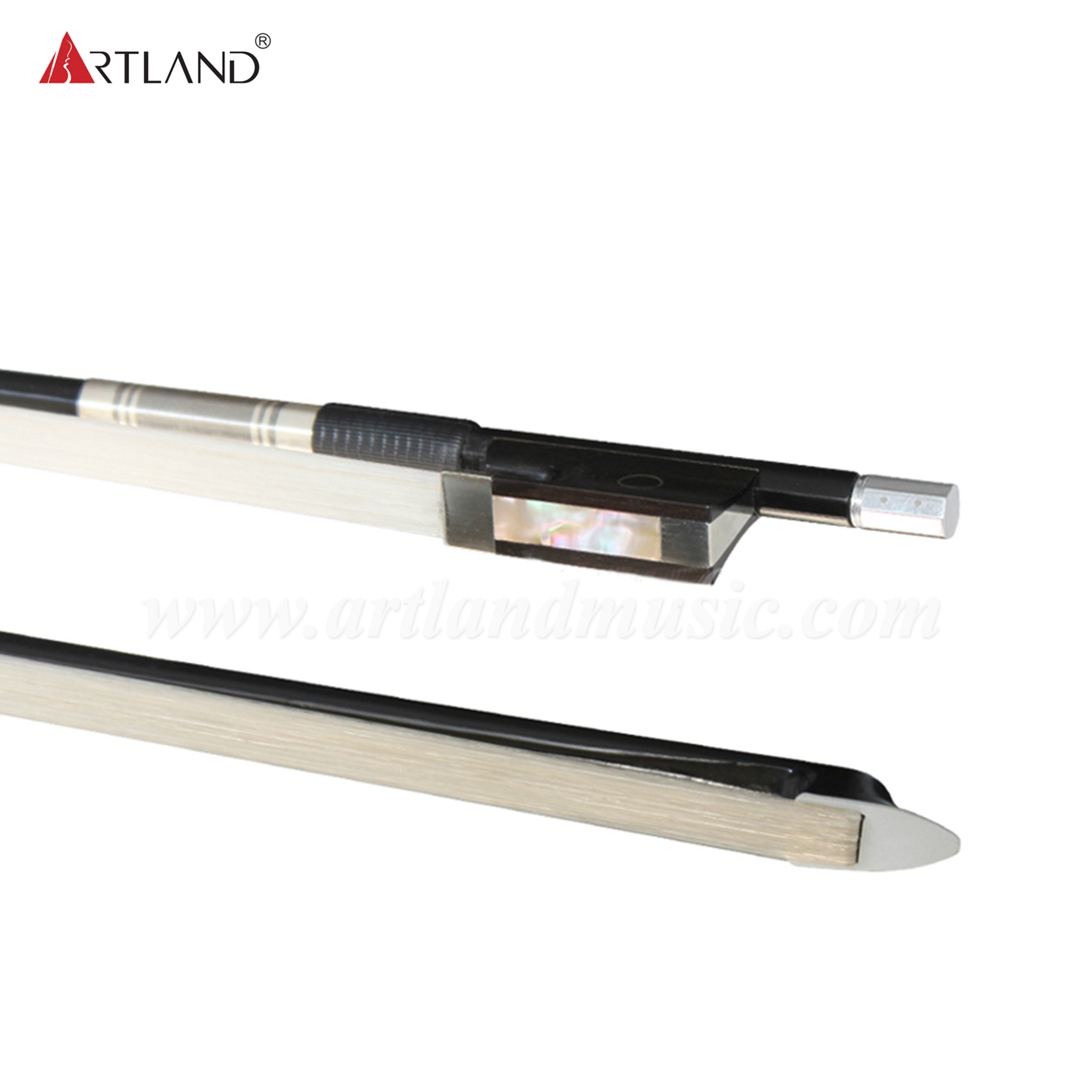 Schwarzer Carbonfaser-Geigenbogen (NB900C)