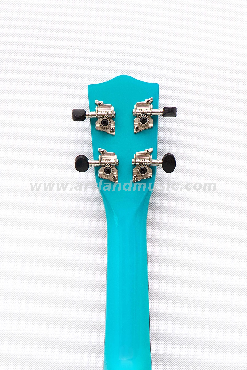 Bunte Ukulele mit 4 Saiten (UKS200) – Blau