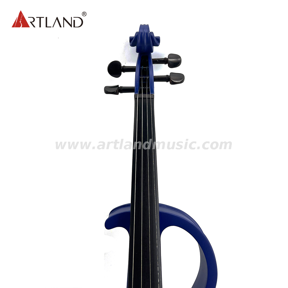 Hochwertige elektrische Violine mit Ahornkorpus und Spirale (EV005)