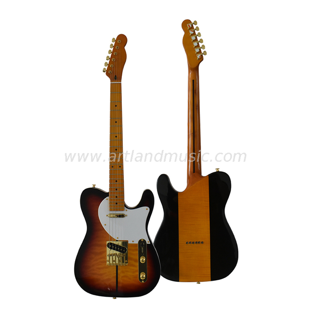E-Gitarre (EG006) Hochwertiges Braun