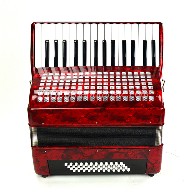 30 Tasten 48 Bass Piano Akkordeon Rot (AT3048-A) Großhandel