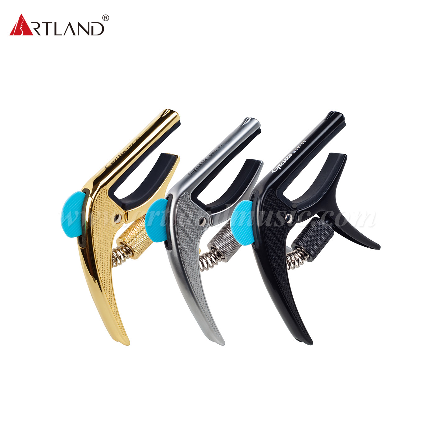 Akustische Gitarre, E-Gitarre, Ukulele-Kapodaster (GGC-02)