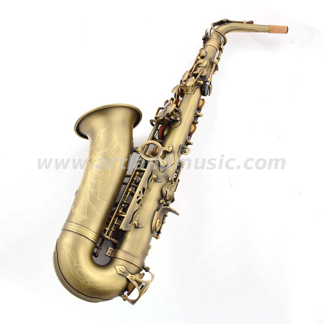 Bronzefarbenes antikes Altsaxophon (AAS6511)