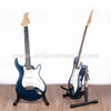 Gitarren-Klappständer in A-Form, vertikaler Ständer für Folk-E-Gitarre (AGS-40b)