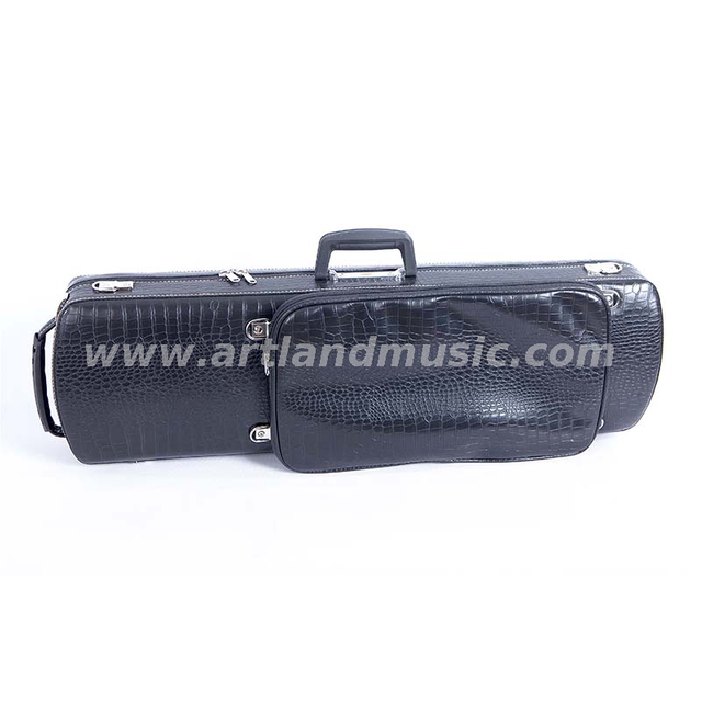 Harter Violinenkoffer aus Leder (DSV200)
