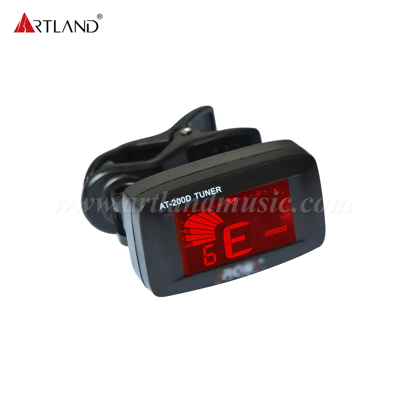 3Cloor Screen Light chromatisch,Gitarre,Violine,Ukulele,Bass,Clip-on-Tuner (AT-200D)