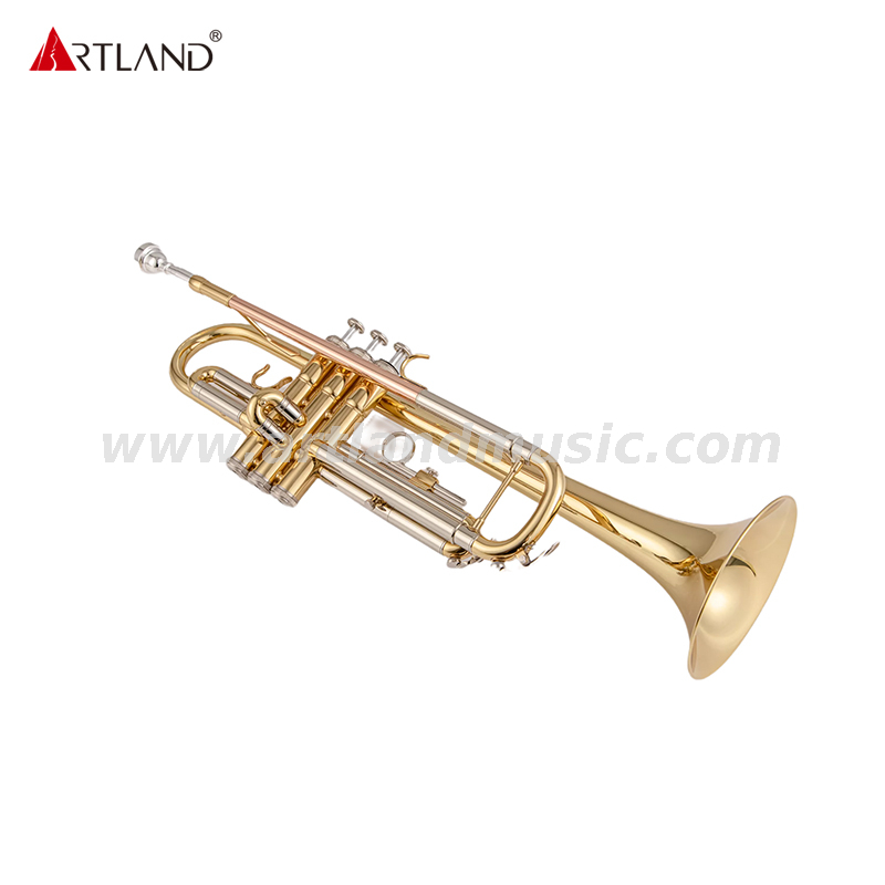 Studententrompete mit Bleirohr aus Rosenmessing (ATR3506D)