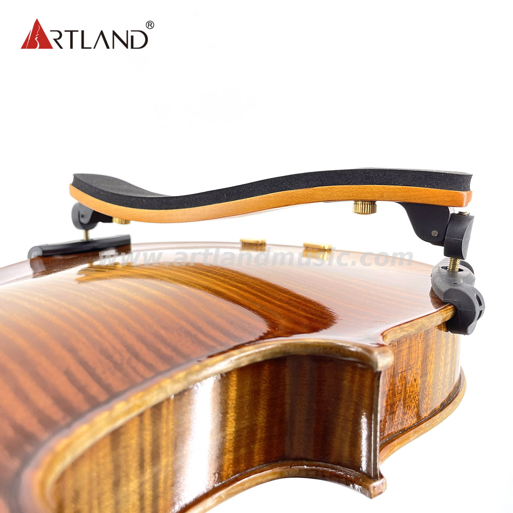  Schulterstütze für Violine aus Holz mit Flamme (AE037)