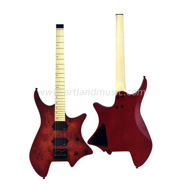 Kundenspezifische hochwertige E-Gitarre ohne Kopf (EG029)