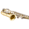Eb-Altsaxophon, mattgoldener Lack, handgravierter Korpus mit Nickelklappe (AAS5505GN)
