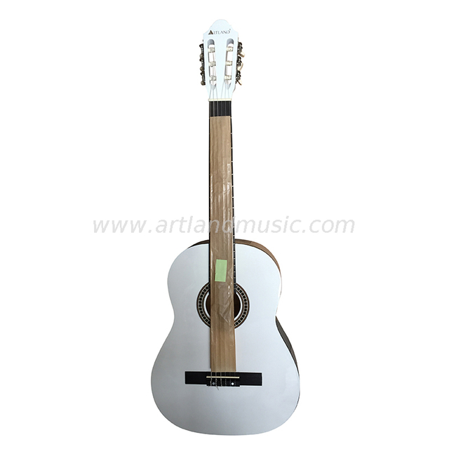 Großhandelspreis weiße klassische Gitarre (CG860WT)