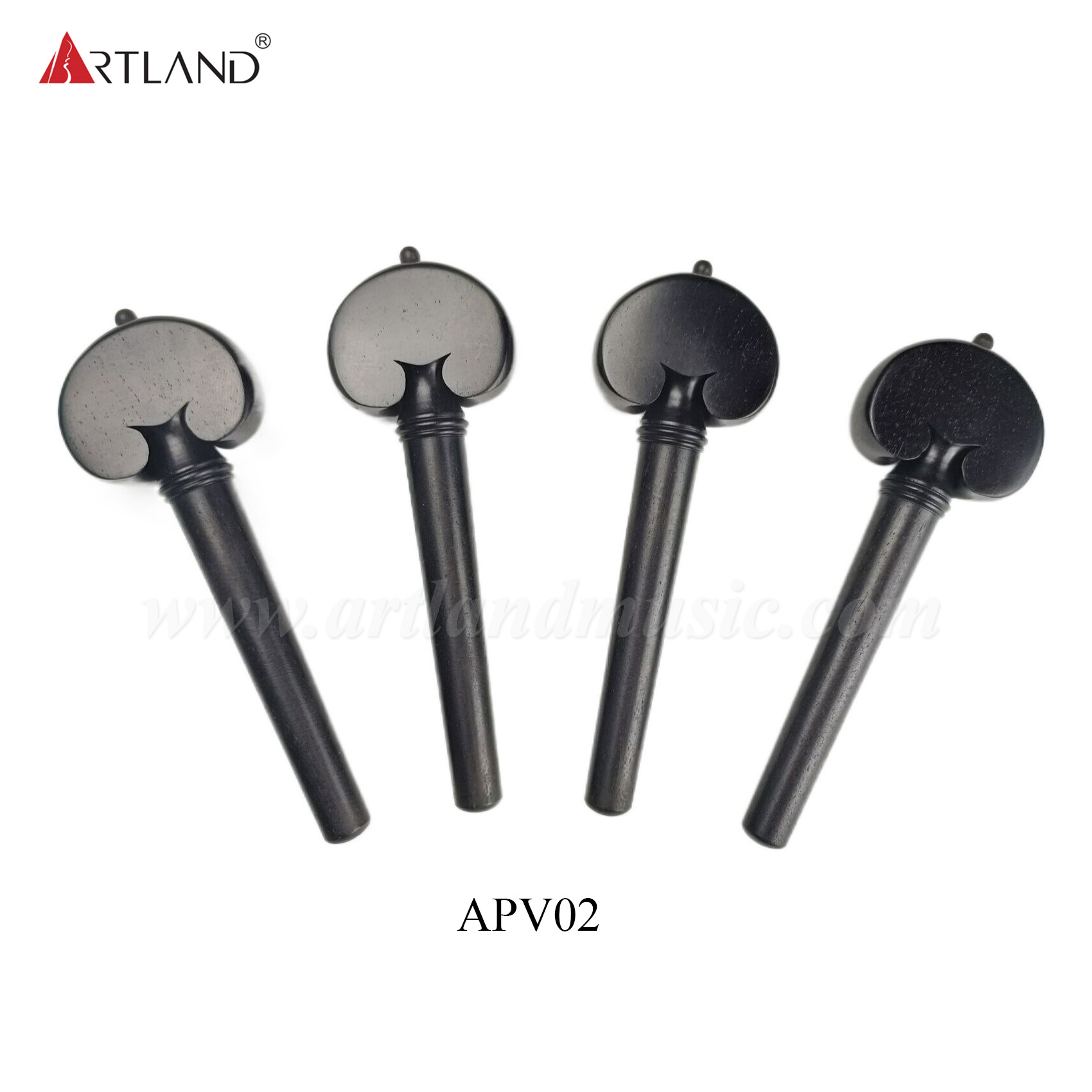 Ebenholzwirbel für Violine (APV01/APV02/APV03/APV04/APV05)