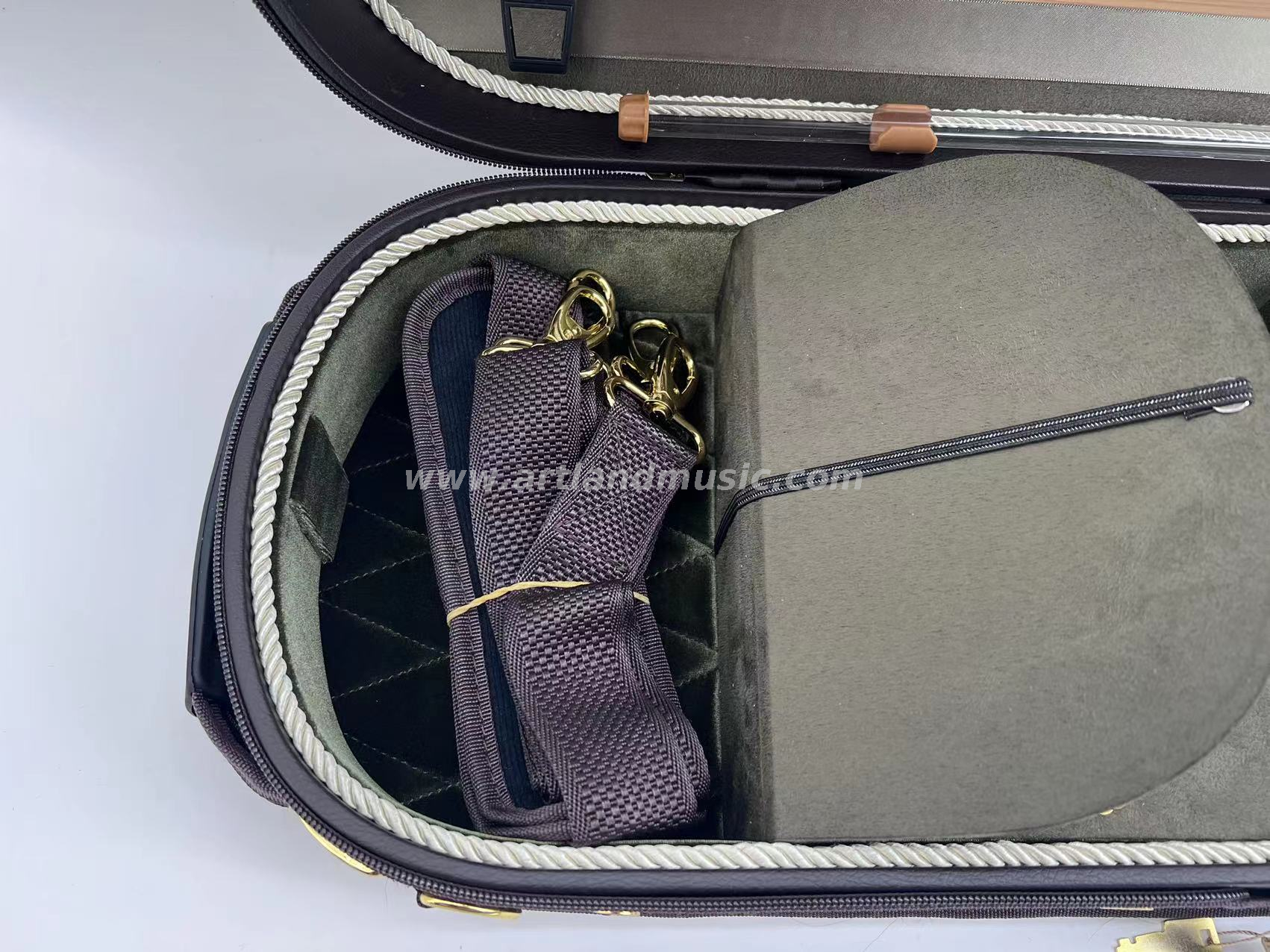 Hochwertiger Deluxe-Hartschalenkoffer für Violine (DSV103)