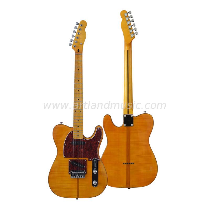 E-Gitarre (EG011) Gelb Hohe Qualität
