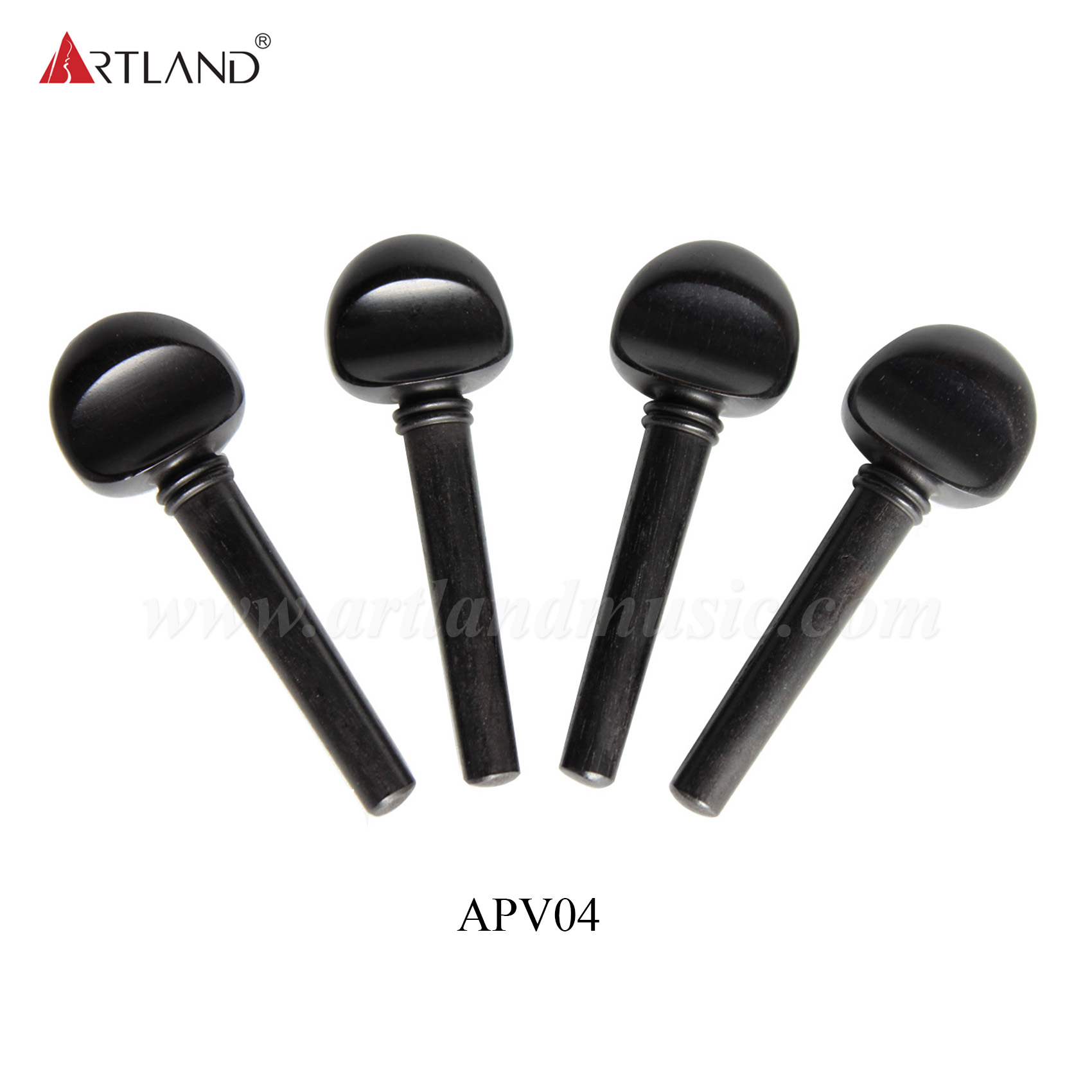 Ebenholzwirbel für Violine (APV01/APV02/APV03/APV04/APV05)