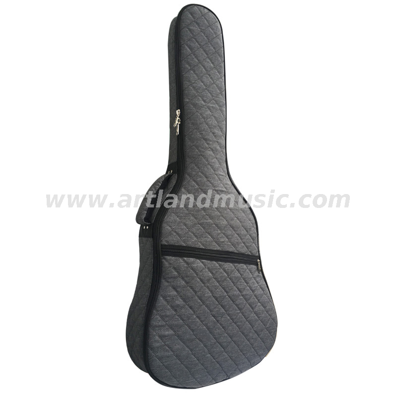 Hochwertige Gitarrentasche mit Gittermuster (AAB115)