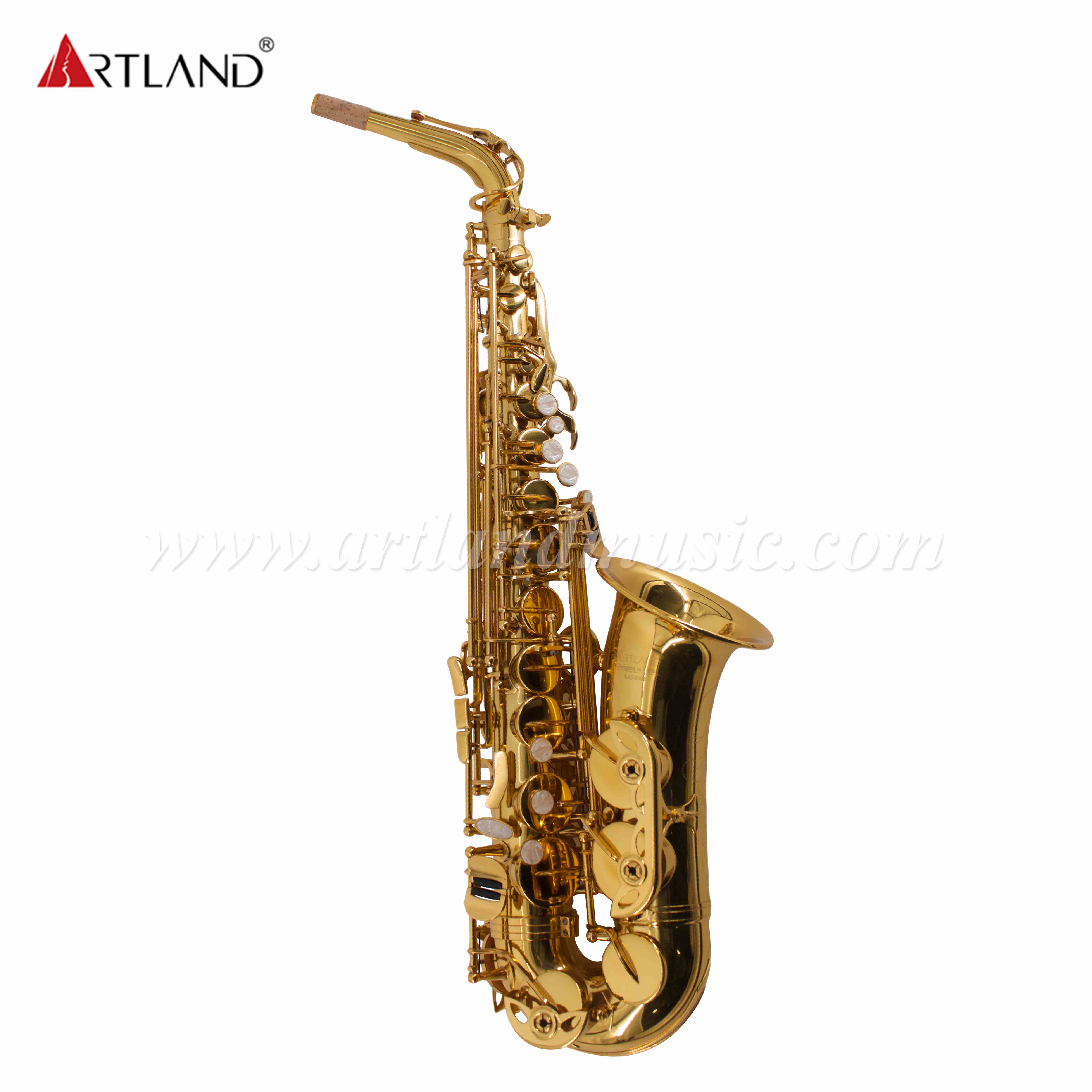Goldlackiertes Eb-Altsaxophon (AAS6503)