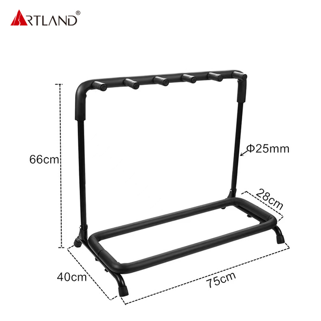 Gitarrenständer für 5 Gitarren (AGS885)