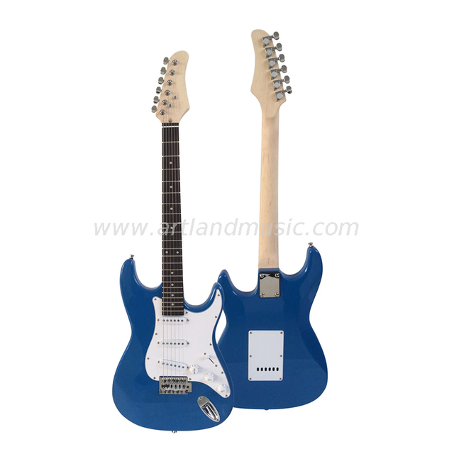 Custom St Style E-Gitarre, blaue Farbe (EG001)