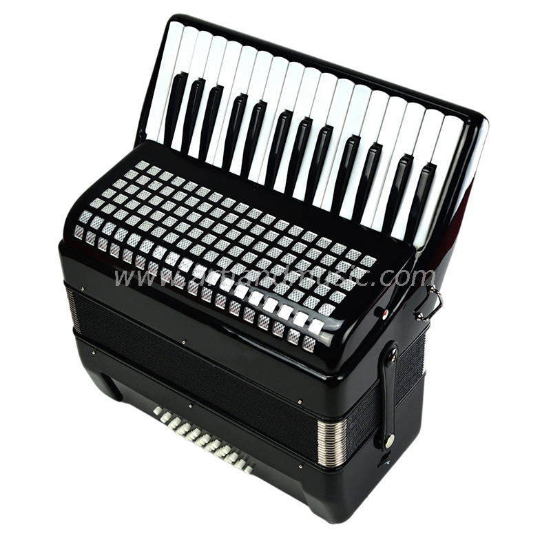 30 Tasten 32 Bass Pinao Accrodion Schwarz (AT3032-A)