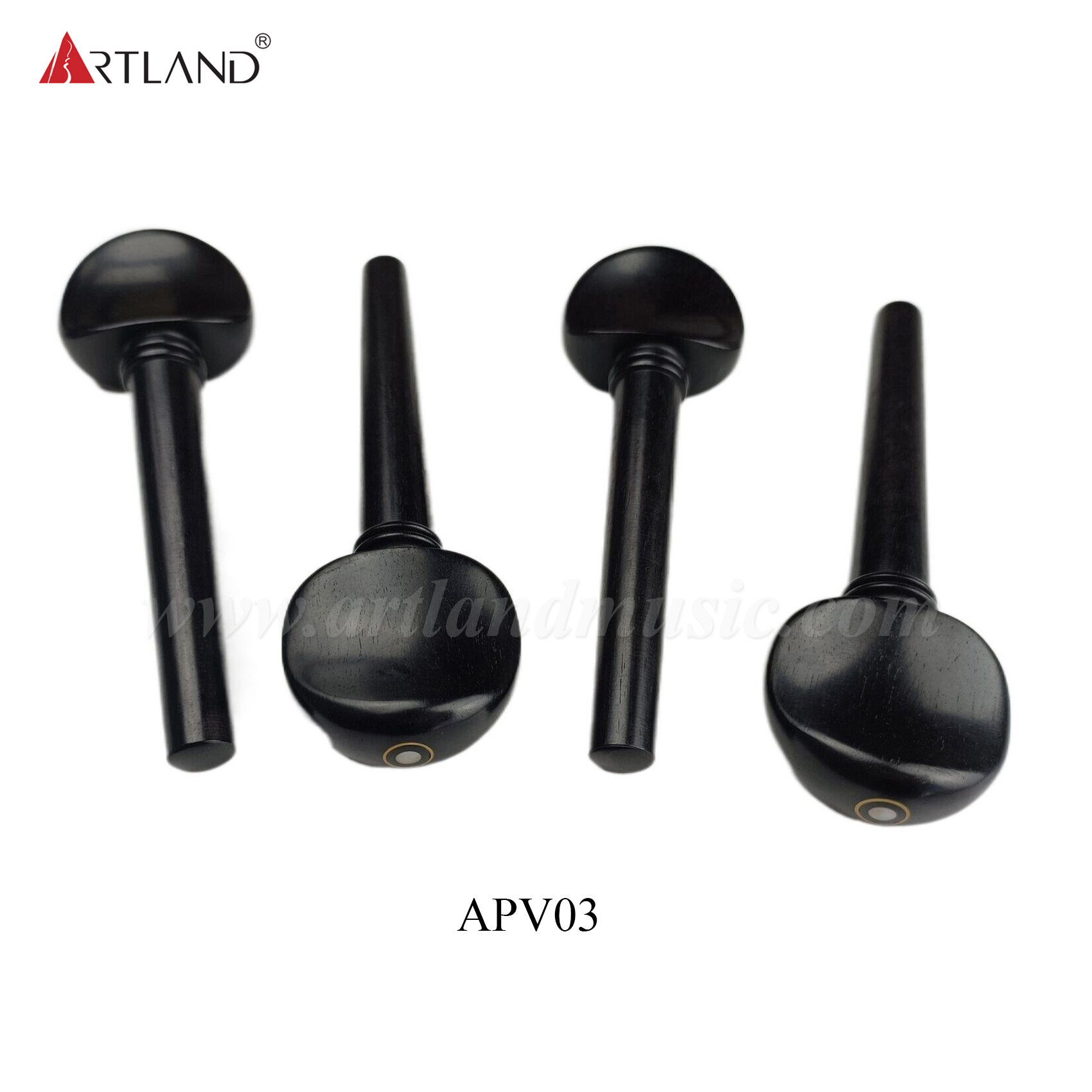 Ebenholzwirbel für Violine (APV01/APV02/APV03/APV04/APV05)