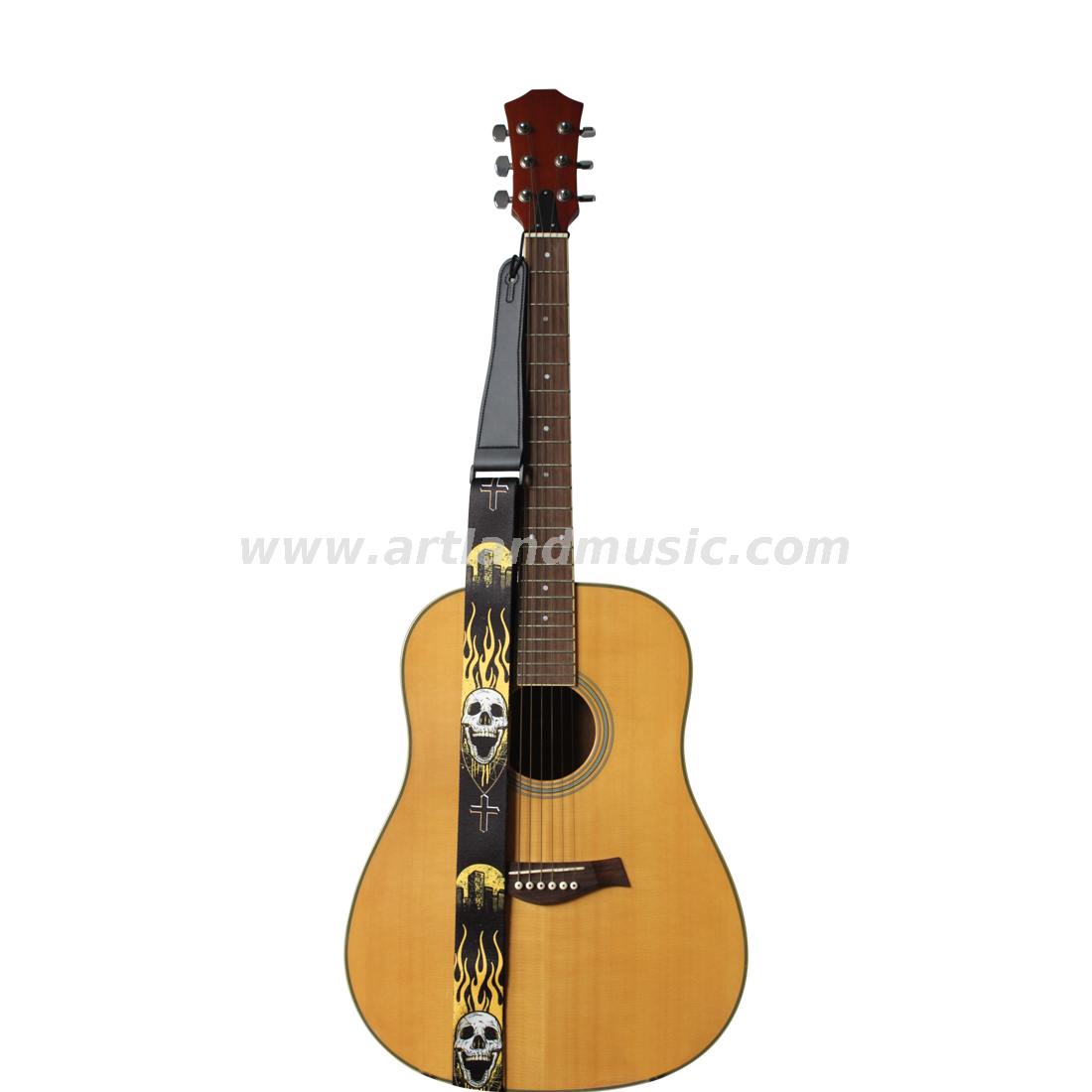 Gitarrengurt mit Plektrumtasche (GSY01)