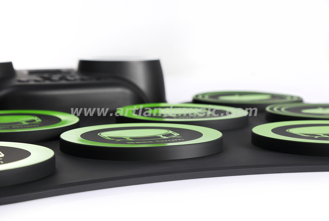 Percussion Hand Roll-up Mini Silikon faltbares elektronisches Digital-Drum-Kit (ADD-609)